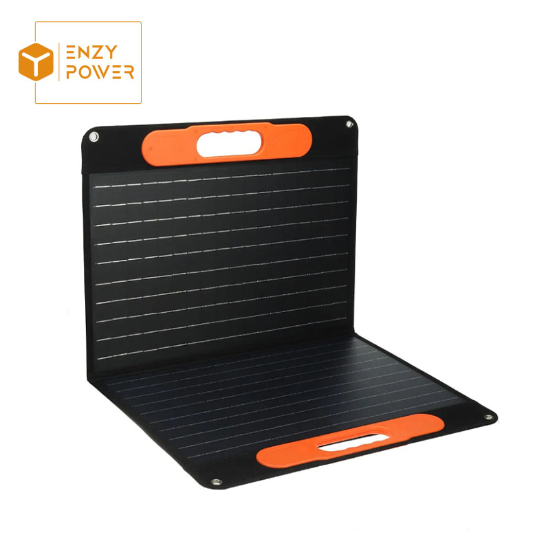 60W 100W 120W 200W Schwarzes Handybrite faltbares Solarpanel A 